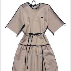 Venera Arapu Girls Beige Mocha Pitch Dress Size 14